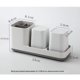 thumbnail image 5 of Soporte para cepillos de dientes, soporte para cepillos de dientes, colgador, estante para baño, estante para colgar ropa, 1 Uds., 5 of 5