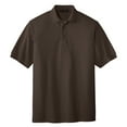 thumbnail image 4 of Mafoose Male Silk Touch Polo Men Extended T-Shirts Coffee Bean XL, 4 of 7