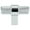 Polished Chrome, variant on 2 in. Radial Reign T-Shape Cabinet Knob, Polished Chrome
