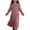 A#Pink525, variant on Byoo Classic Big Girls Dress Soft Breathable Solid Color Crew Neck Kids Dresses Relaxed Fit Sundress