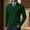 Green, variant on Bcfgryg Men's Autumn And Winter Solid Colour Outdoor Casual Style Long Sleeve Sweater Sweaters For Men Black L