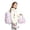 F43-Pink, variant on FYDUU 3Pcs Backpack for Girls Schoolbag with Lunch Box Pencil Case Lightweight Backpack Set Kids School Bag Bookbag Fashion Daypack