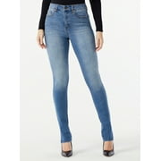 Sofia Jeans by Sofia Vergara Women's Rosa Curvy Super High Rise Ankle Jeans