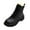 Black 1, variant on Wensltd Motorcycle Boots for Women Block Heel Solid Color Comfort Biker Shoes Ankle Boots