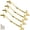Gold, variant on 4Pcs Large Vintage Tree Twig Branch Cabinet Knobs Pulls Handles,Zinc Alloy Drawer Pull Handle for Farmhouse Cabin Mountain House Kitchen Cupboard Wardrobe (4 Pack, Hole Distance 5", Black)