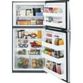 thumbnail image 2 of GE 21.2 cu.ft. Top Freezer Refrigerator Stainless Steel GTE21GSHSS, 2 of 3