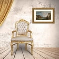 thumbnail image 3 of Canaletto 24x17 Gold Ornate Framed and Double Matted Museum Art Print Titled - The Grand Canal in Venice with the Palazzo Corner Ca’Grande (1722), 3 of 4