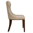 thumbnail image 5 of Ceets Reine Leatherette Dining Chairs (Set of 2) Saddle, 5 of 5