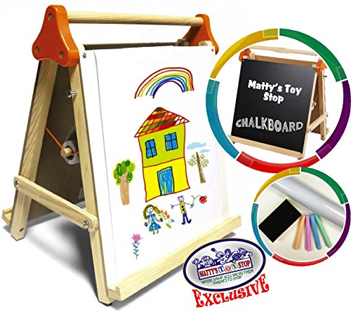 melissa and doug tabletop easel walmart
