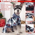 thumbnail image 3 of Pijama XPUDAC para perros pequeños y gatos, XL, rojo y verde caqui, 3 of 5