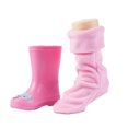 thumbnail image 4 of Gpaecead Kids Winter Fleeced Rain Boots Boys Girls Rain Boots with Warm Lining Toddler Waterproof Boots Christams Gifts for Boys and Girls Pink 02, 4 of 6