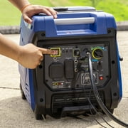 Westinghouse 5000 Peak Watt Portable Dual Fuel Inverter Generator, Recoil Start, Gas/Propane