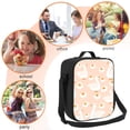 thumbnail image 5 of Bingfone Geese and Flower Reusable Insulated Lunch Bag Cooler for Work School Picnic or Travel, 5 of 9