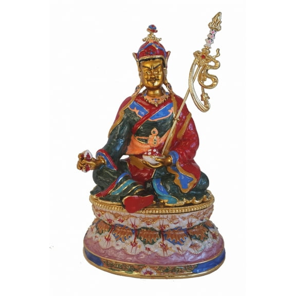 Bejeweled Guru Rinpoche - Precious Master, Tibetan Buddhism