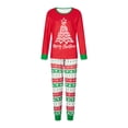 thumbnail image 2 of DuAnyozu Christmas Family Matching Pajamas PJs Set Dad Mum Kids Baby Xmas Sleepwear, 2 of 9