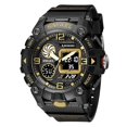 thumbnail image 1 of Smael Dual Time Display Watch For Men's Electronic Sport Wristwatch Male With Digital Chronograph Auto Date Week Alarm 8055, 1 of 5