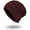 Wine, variant on Beanie Skull Cap Beanie Hat Men Women Slouch Hats Warm Plush Winter Hat Soft Knitted Hat Running Hat Hats for Men Khaki One Size