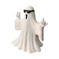 thumbnail image 4 of Figura de fantasma de Halloween, estatua de fantasma, decoración navideña de terror, accesorios espeluznantes, escultura decorativa para patio, jardín Gafas fantasma, 4 of 8