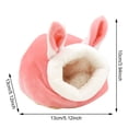 thumbnail image 2 of Cozy Pet Beds for Small Animals | Winter Warm Sleeping Bed for Hamsters and Birds | Soft Accessories for Comfort, 2 of 5