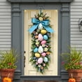 thumbnail image 1 of Easter Door Decorations with Rabbit Vertical Banner Cover for Outdoor Photoshoot Party Decoration, 1 of 6