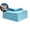 Blue, variant on Microfiber Cleaning Cloth – Soft, Highly Absorbent & Quick-Drying Towel for Kitchen, Car, Glass & Furniture – 12x12 in