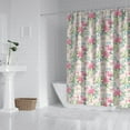 thumbnail image 3 of Waterproof Pioneer Shower Curtain 72x84 Inch Colorful Floral Polyester Unique Shower Curtain for Bathroom Hotel Home Decor with 12 Plastic Hooks, 3 of 5