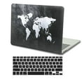 thumbnail image 1 of KSK KAISHEK Hard Shell Cover for MacBook Pro 16 inchs with XDR Display & Touch ID Type C + Black Keyboard Cover Model: A2780 M2/A2485 M1 (World Map 12), 1 of 5