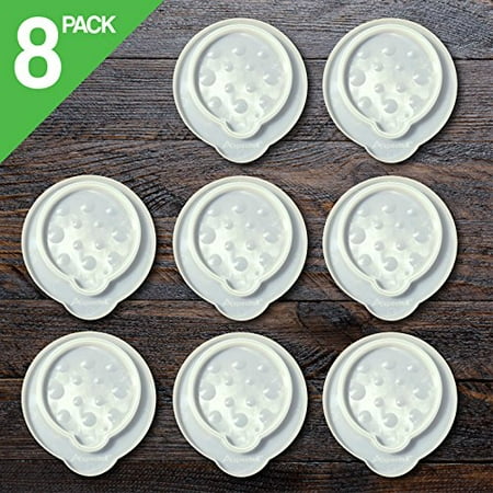 Vortex Insect Trap - Aspectek Bed Bug Trap, Climbup Insect Interceptor, Bedbug detector Monitor Control Bed leg protection (Pack of 8)