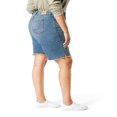 thumbnail image 2 of Levi Strauss Signature.™ Women's Plus Heritage High Rise 9-inch Shorts, 2 of 3