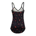 thumbnail image 4 of XXLvision Women Floral Sleeveless Cami Tank Tops Female Summer Strappy Vest T-Shirt, 4 of 4