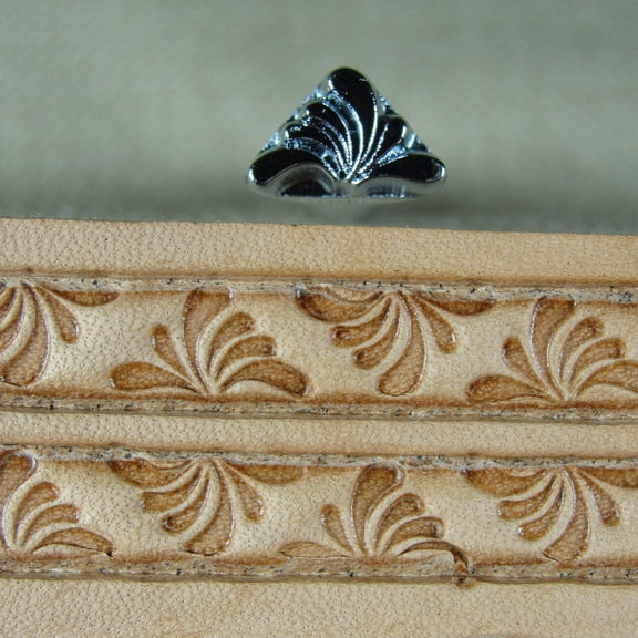 Floral Border Leather Stamp, O145, Stamping Tool