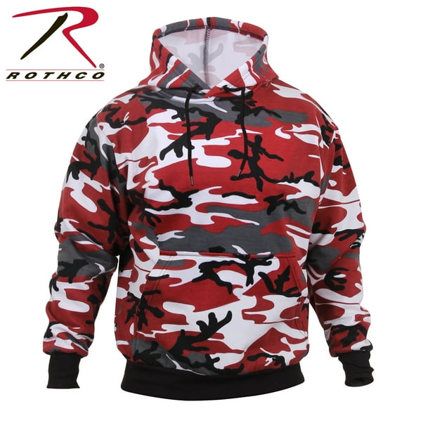 Rothco Camo Pullover Hooded Sweatshirt Red Camo, 3X Large Rothco Camo Pullover Hooded Sweatshirt Red Camo, 3X Large