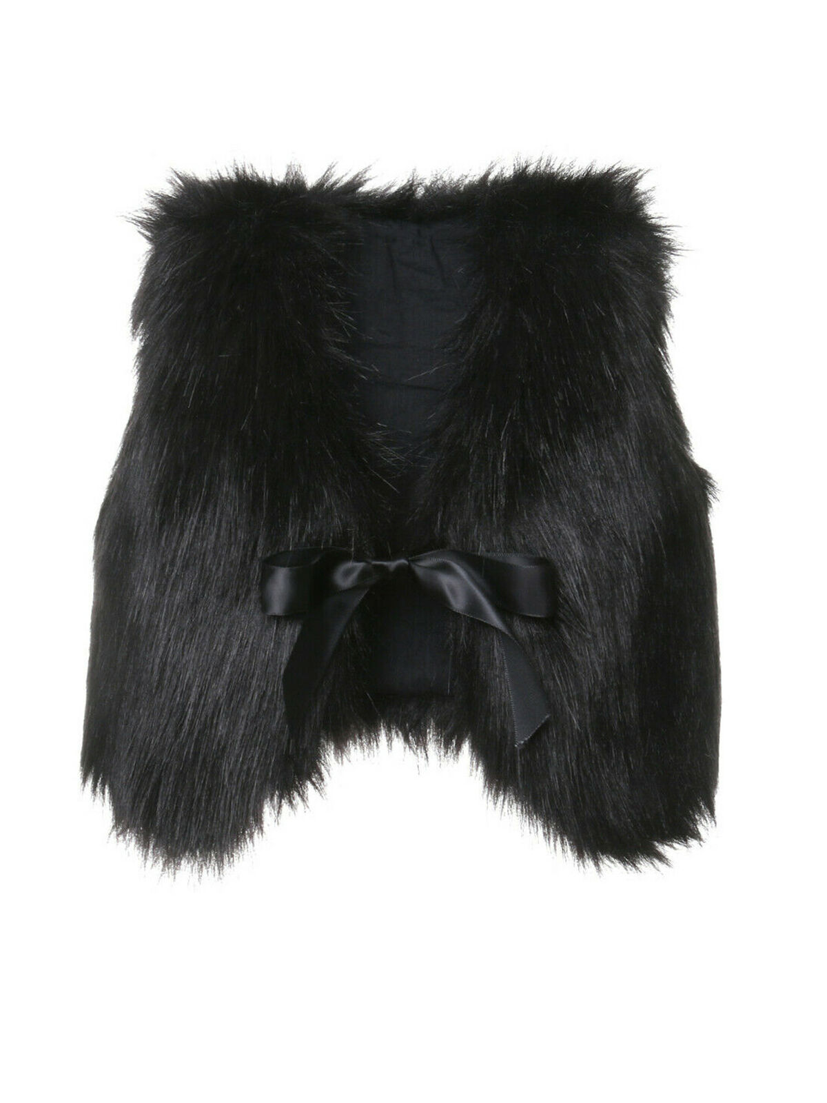 Wsevypo Kids Baby Girls Faux Fur Vest Waistcoat Child Warm Winter Sleeveless Coat Outwear Jacket - image 1 of 6