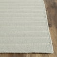 thumbnail image 5 of SAFAVIEH Dhurries Gina Geometric Wool Area Rug, Grey, 4' x 6', 5 of 7