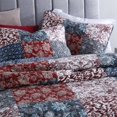 thumbnail image 2 of Juego de colcha Secgo California King 100% algodón con 2 fundas de almohada, 2 of 6