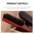thumbnail image 6 of Cleaning Brush Boar Brush Hair Plating Brush for Cleaning Hair and Beard - Ideal for Men and Women - Versatile Bun Brush for Smooth Styling, 6 of 9