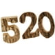 thumbnail image 4 of Decoración vintage perfecl licencia de Número 0-9 madera 9.5CM 7CM 1.5-3CM, 4 of 8