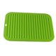 thumbnail image 1 of Tapete aislante con diseño de ondas para cocina, escurridor de platos y tazas, bandeja secadora, herramienta para drenar agua (verde), 1 of 5
