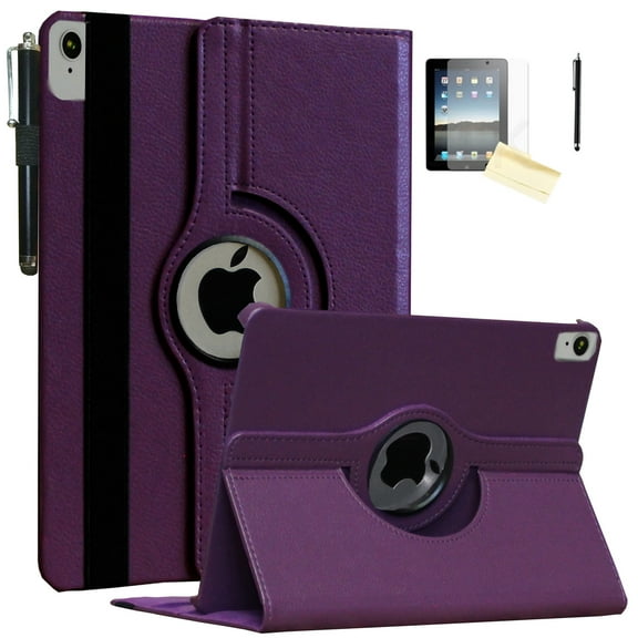 JYtrend Case for iPad Pro 11 2024 (M4), Rotating Stand Smart Magnetic Cover for iPad A2836 A2837 A3006 MVV83LL/A MVV93LL/A MVVD3LL/A MVW23LL/A (Purple)