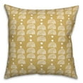 thumbnail image 2 of Creative Products Rainbow Pattern Yellow 18 x 18 Indoor / Outdoor Pillow, 2 of 2
