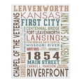 thumbnail image 2 of Leavenworth, Kansas, Typography (1000 Piece Puzzle, Size 19x27, Challenging Jigsaw Puzzle for Adults and Family, Made in USA), 2 of 4