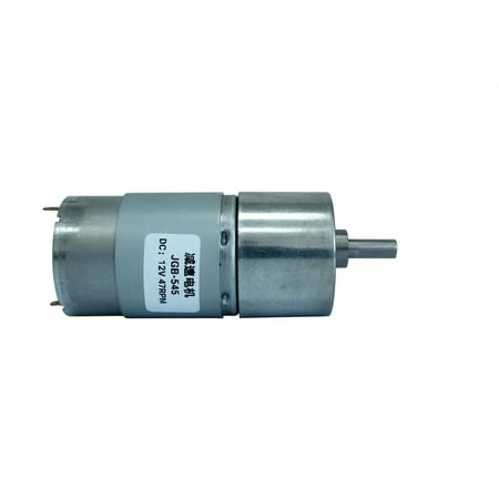 

JGB37-545 High Torque Reduction Motor DC Reduction Motor DC 6V 12V 24v Low Speed Motor Forward And Reverse -------- Stable Internal Structure