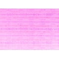thumbnail image 1 of Ahgly Company Indoor Rectangle Solid Pink Modern Area Rugs, 6' x 9', 1 of 4