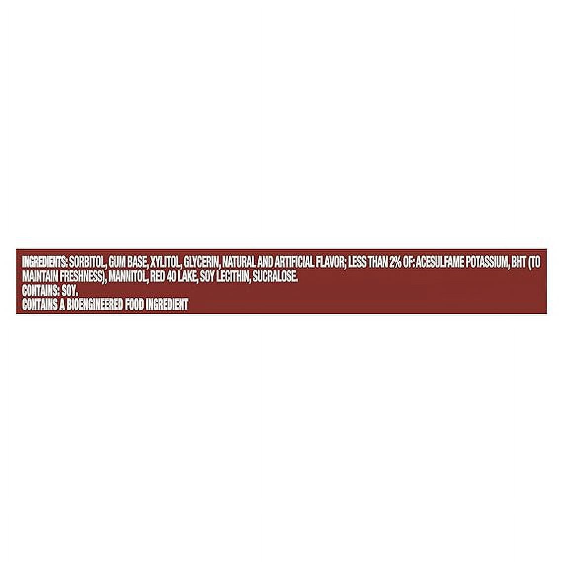 Trident Cinnamon Sugar Free Gum, 12 Packs of 14 Pieces (168 Total Pieces)