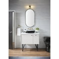 thumbnail image 4 of Kohler K-26051-BLL 20 x 40 in. Essential Capsule Decorative Mirror, Matte Black, 4 of 7
