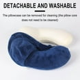 thumbnail image 4 of Wuztai U-shaped Neck Pillow Soft Breathable for Travel, 26x29x10cm Hump Cushion Portable Support, Travel Neck Rest Comfortable Pillow, 4 of 7