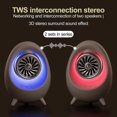 thumbnail image 5 of Portable Bluetooth Speakers With Lights For Kids-led Colors Usb Aux Tf Card Music Player n, 5 of 5