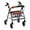 Christmas Tree, variant on HELLHERO Christmas Snowflakes Rollator Walker Seat Covers Rollator Seat Cover Non-Slip Cover for Home Anti-Slip Cover Lightweight
