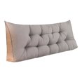 thumbnail image 1 of WIFKLSIIPG Triangular Headboard Pillow Bolster Cushion for Bed Backrest Support Comfortable Decorative Room Sofa Chair Soft Polyester Filling 100x50cm, 1 of 3