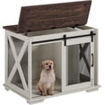 thumbnail image 1 of Mueble para Jaula de Perro – Puerta Corredera Estilo Granero – Cierre Seguro – Separadores Ajustables – Acceso Superior – Ideal para Cachorros, 1 of 8